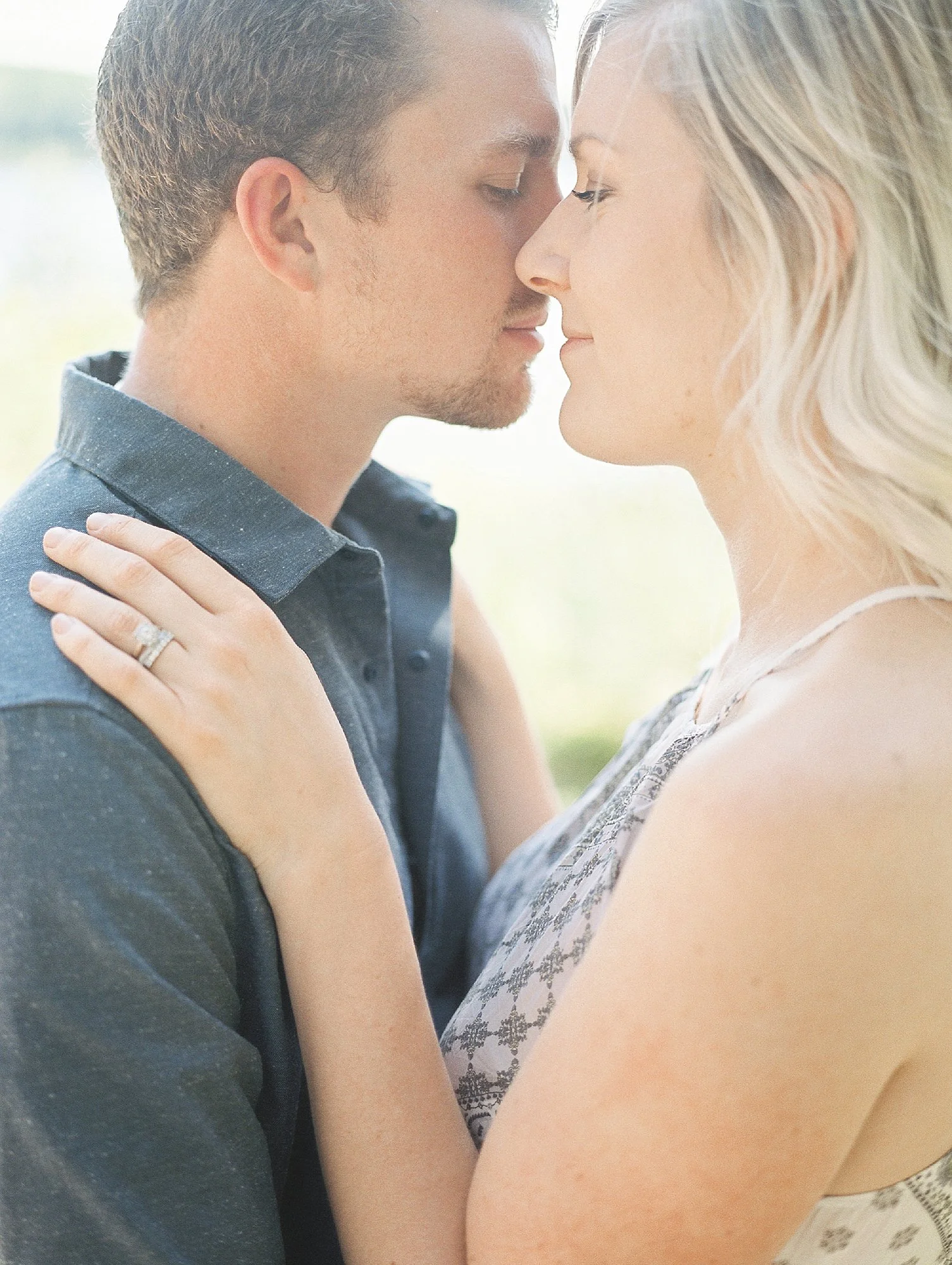 Fine Art Film Photographer | Canadian Wedding Photographer | Anniversary photoshoot | Vancouver Wedding Photographer | Engagement Session by a lake | Keila Marie Photography