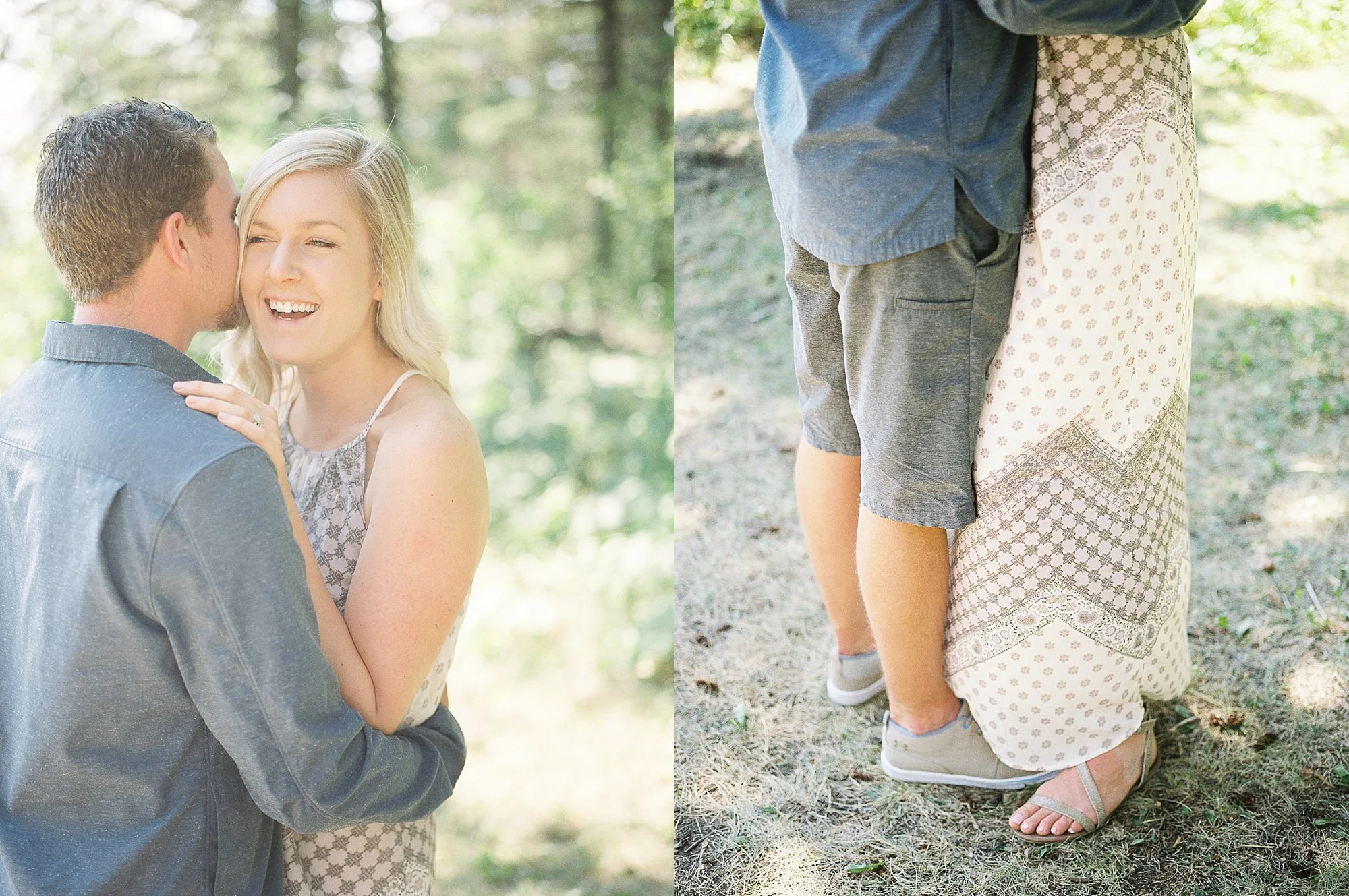 Soft Romantic Anniversary Session | Film Wedding Photographer | Vancouver Wedding Photographer | Lakeside Anniversary Session | Keila Marie Photography