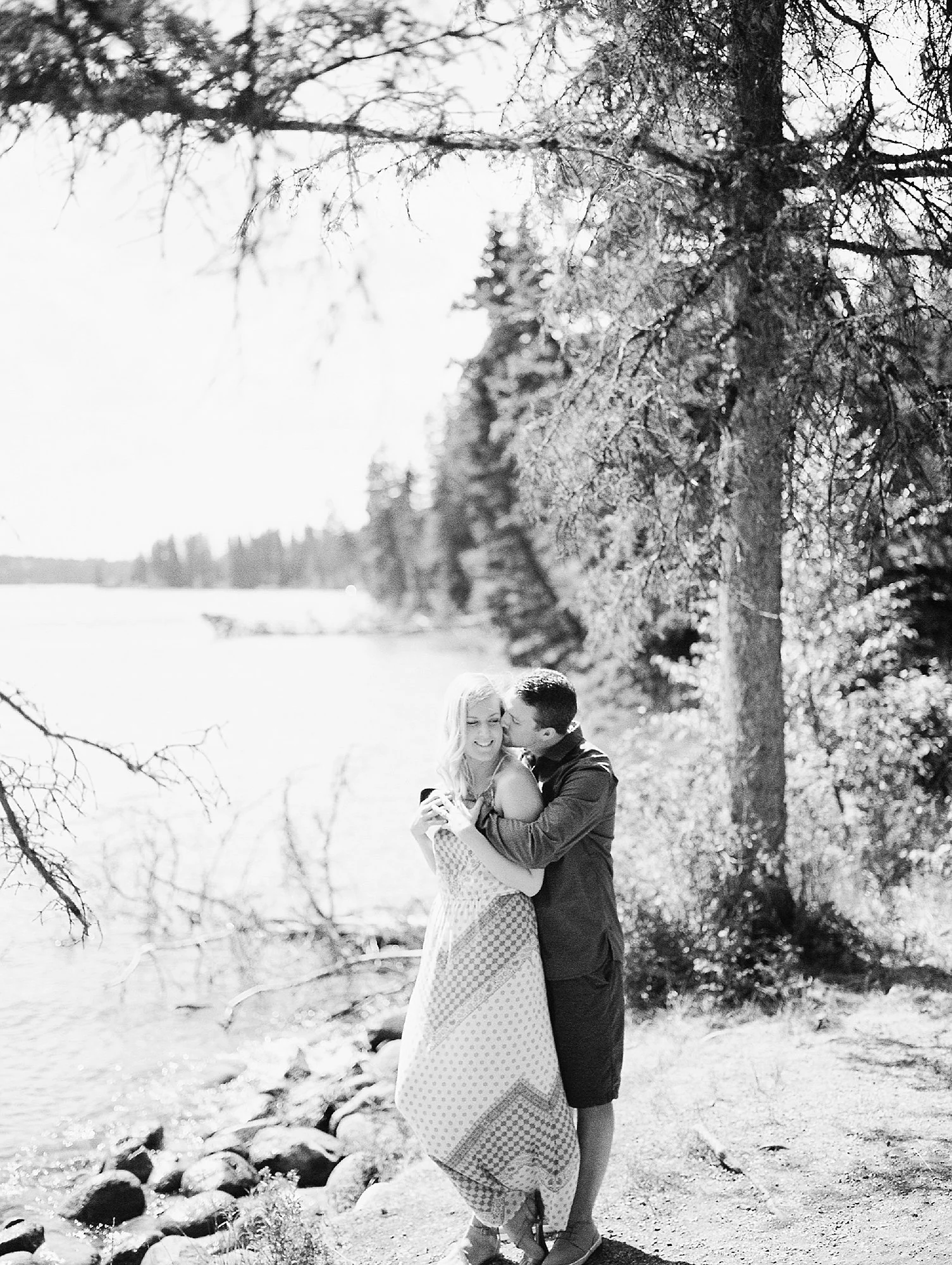 Fine Art Film Photographer | Canadian Wedding Photographer | Anniversary photoshoot | Vancouver Wedding Photographer | Engagement Session by a lake | Keila Marie Photography
