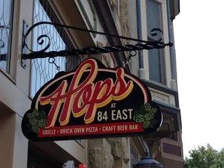 Rebekah + Michael back at Hops baby!