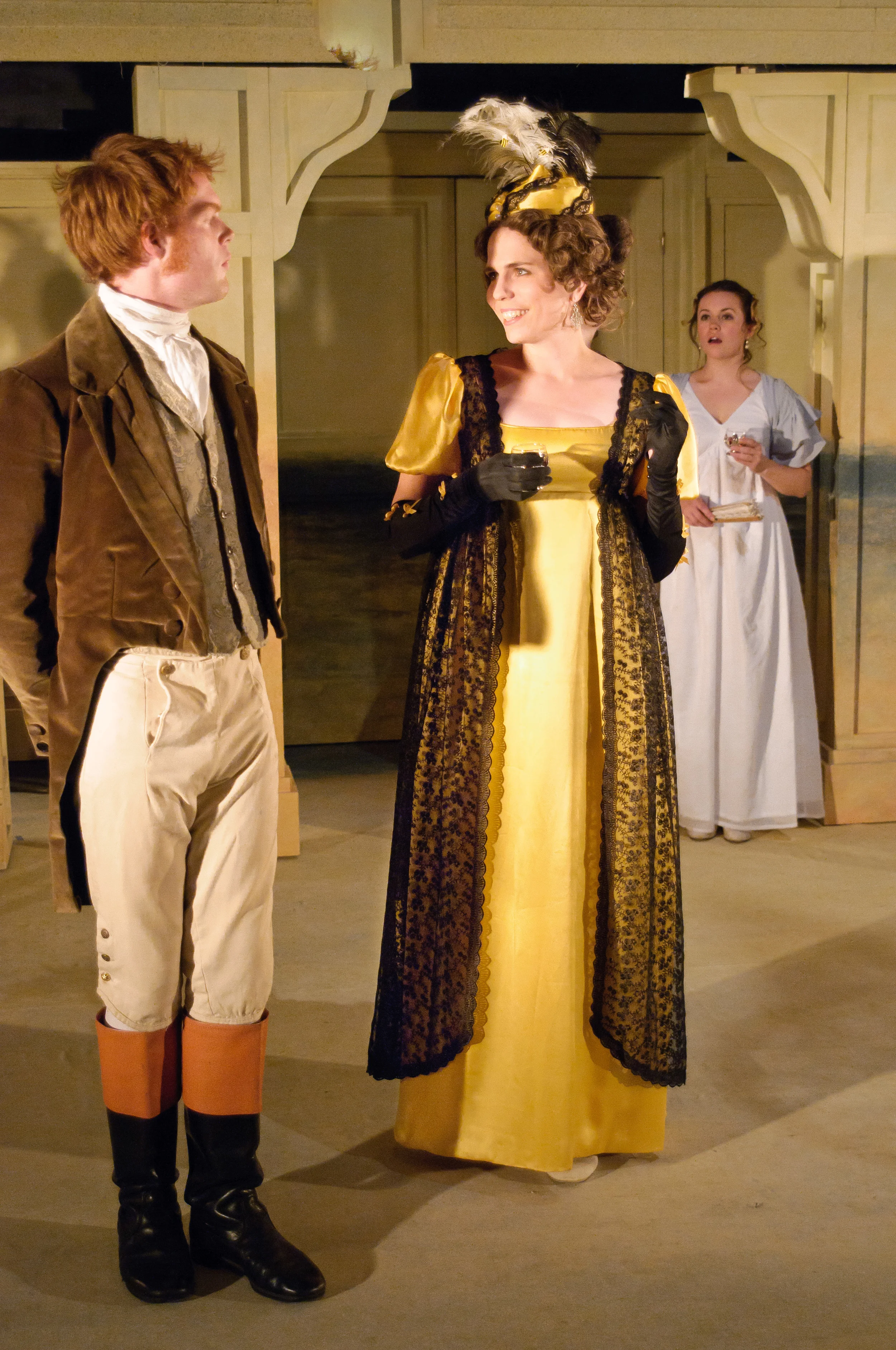 Mr Darcey and Miss Bingley