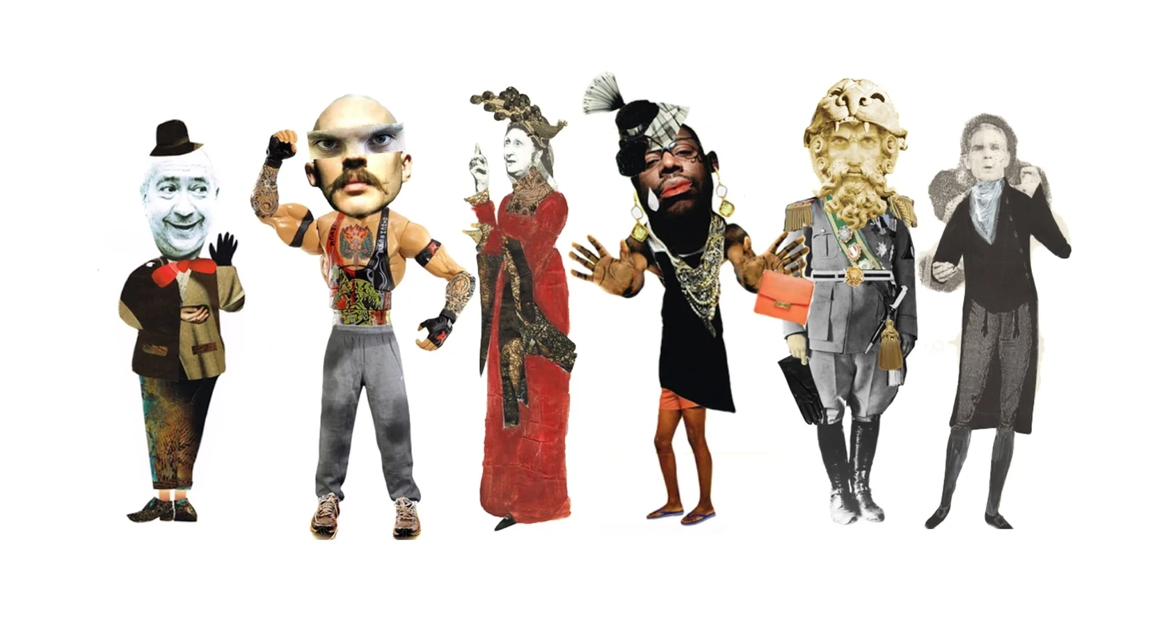 Various costume illustrations 