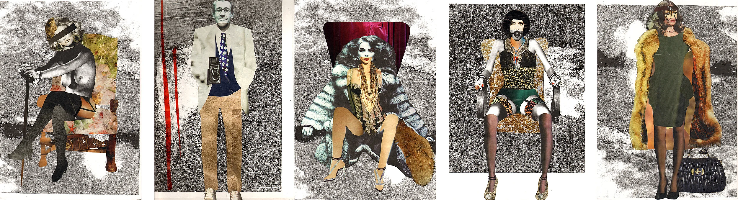 Bluebeard's costume drawings