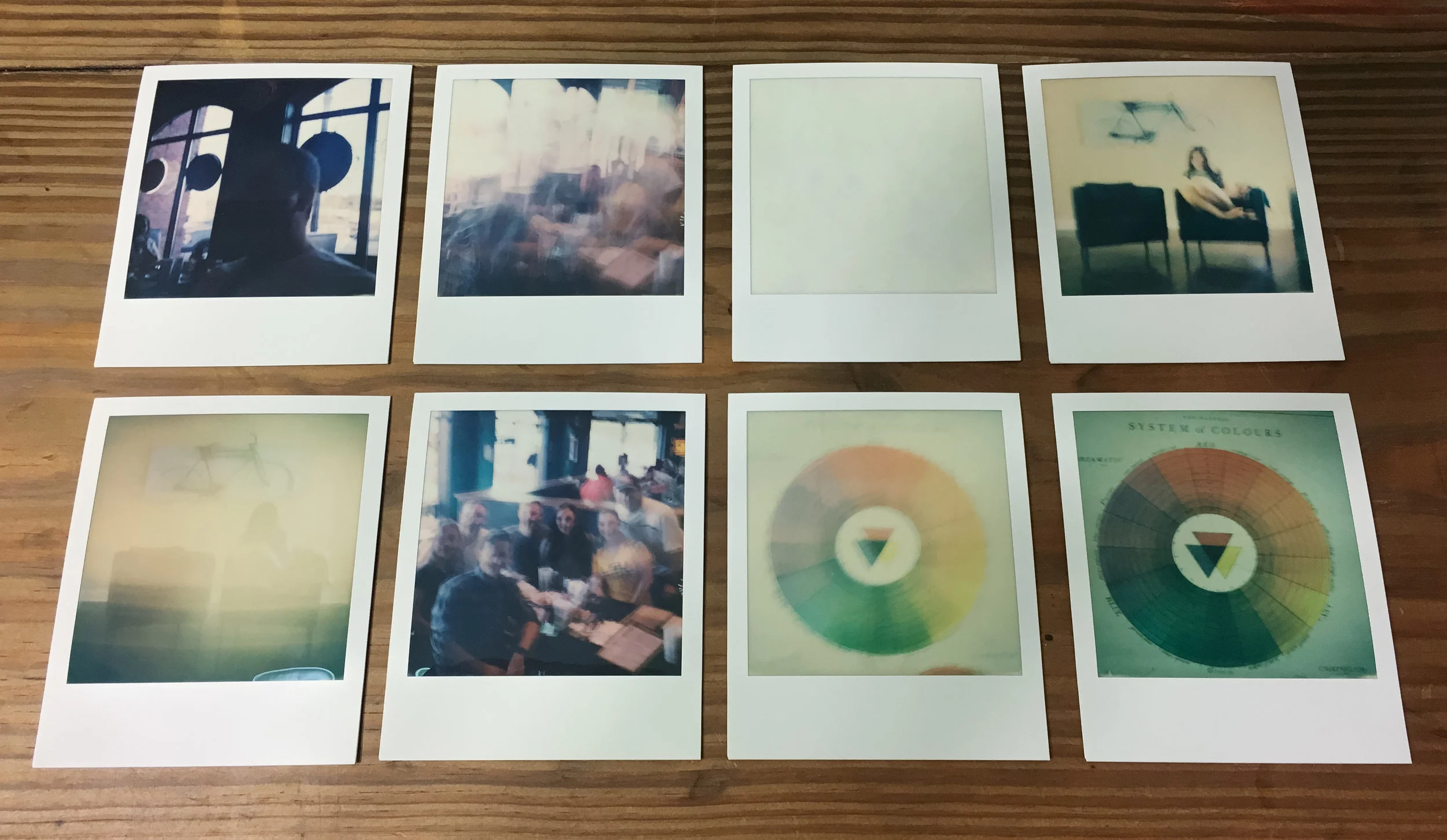 These 8 didn't quite work out. Mostly because I was shooting the low ISO SX-70 film indoors.