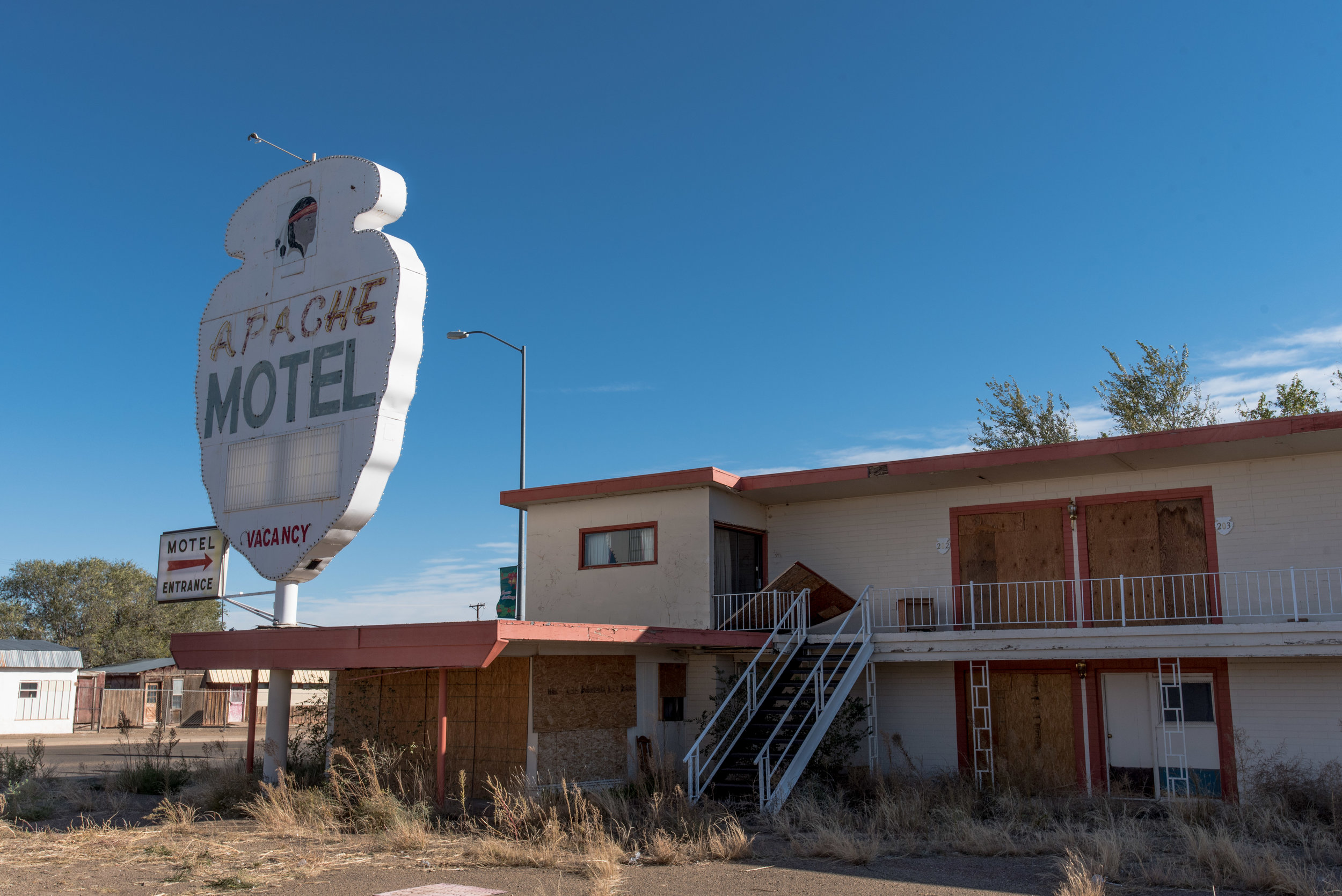 Not all Motels along Route 66 have been as fortunate as the Blue Swallow.