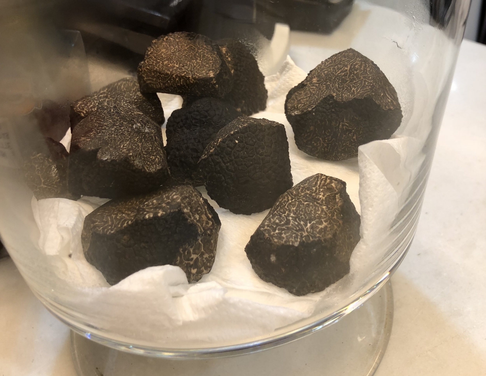 A few 1000 Euros worth of black truffles.