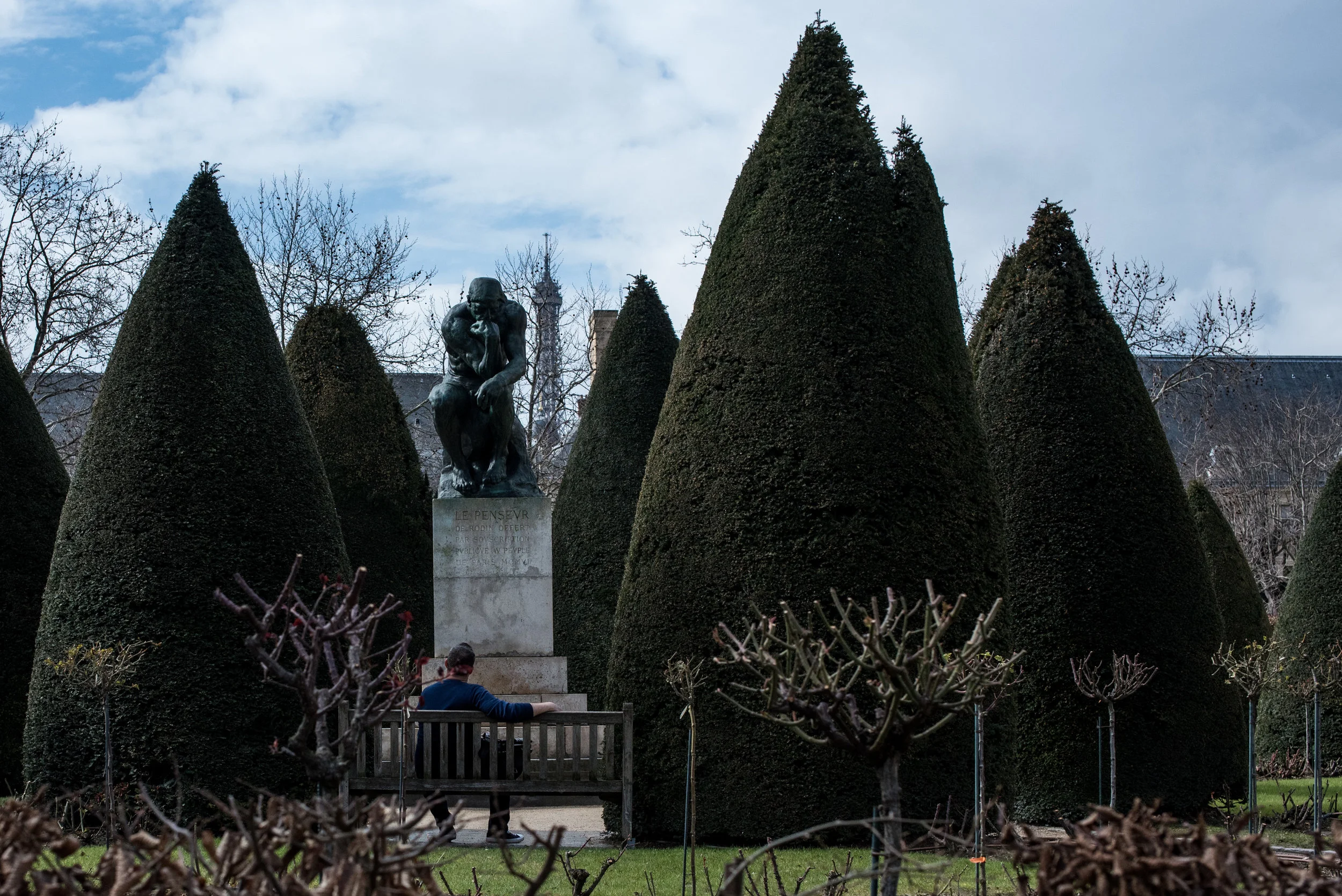 The gardens weren't at full strength at the end of winter. It would be great to go back in the spring.