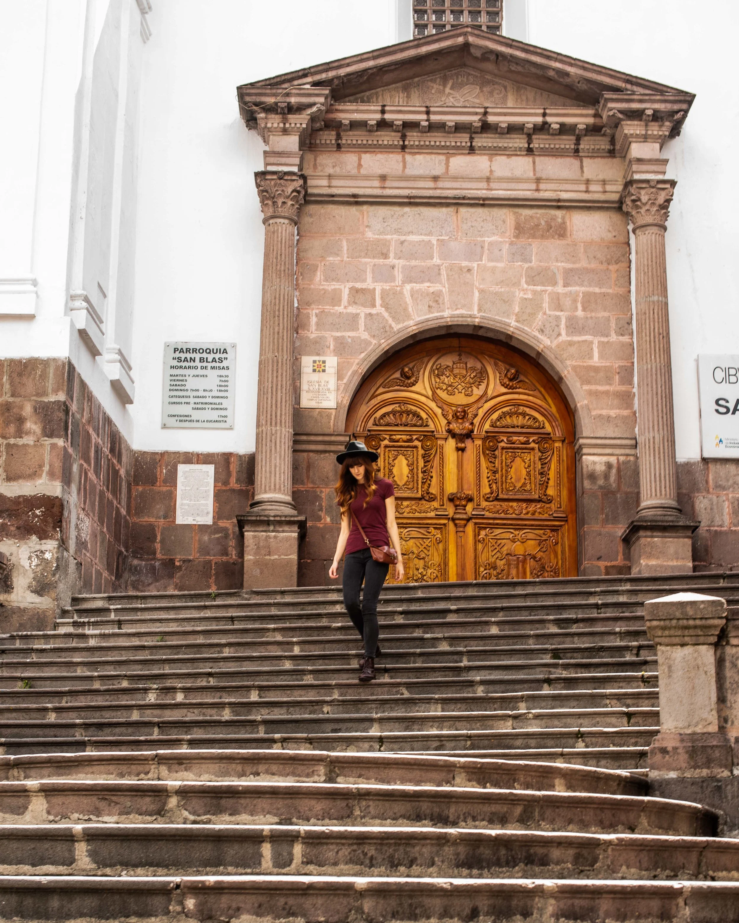 Visit Old Town in Quito.