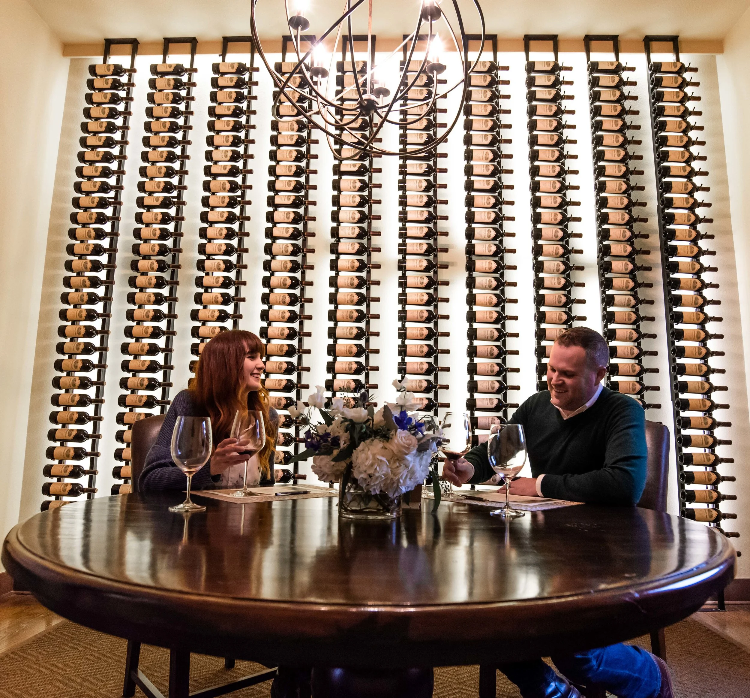 The V.I.P. tasting room.