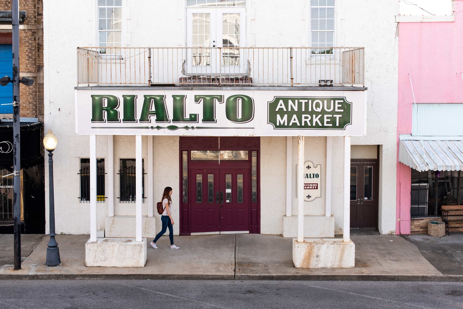 Trenton street has several boutiques, shops and interesting antique stores.