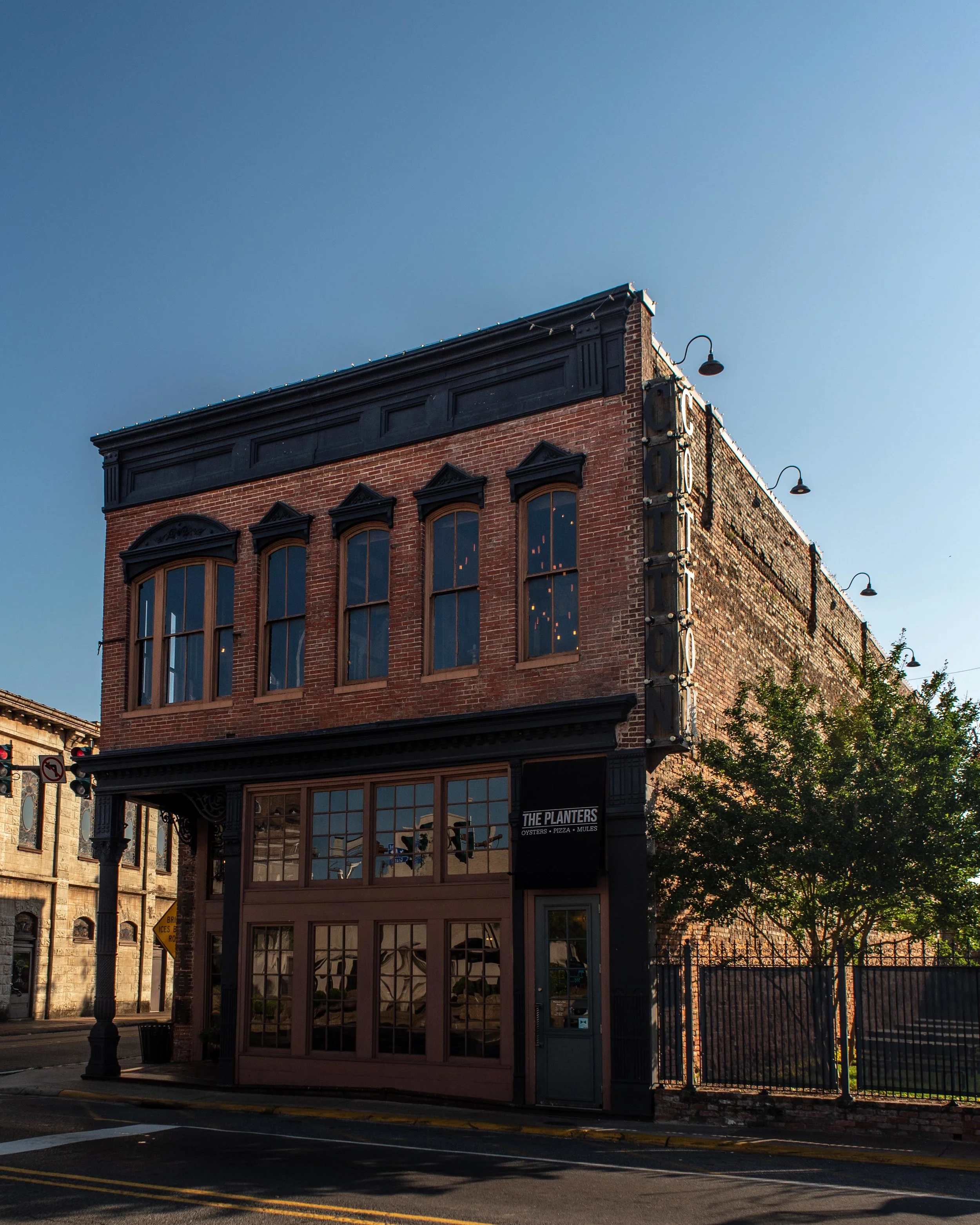The same building houses restaurant Cotton, The Eli and The Planters.