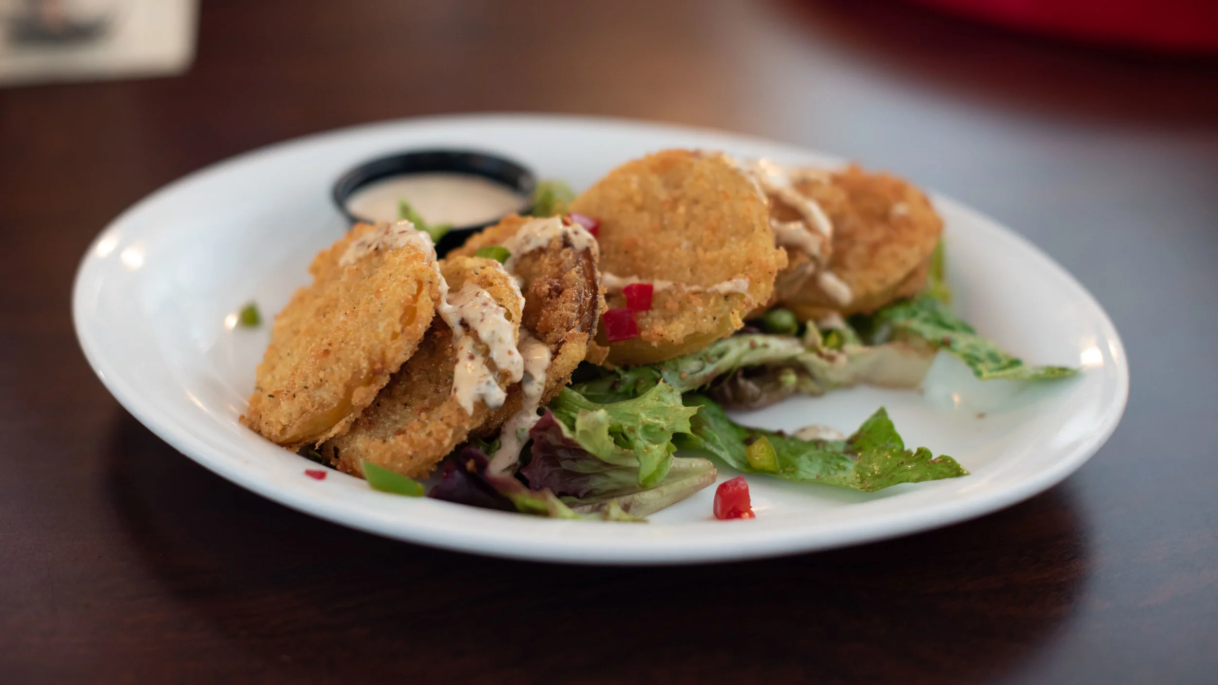 Fried green tomatoes