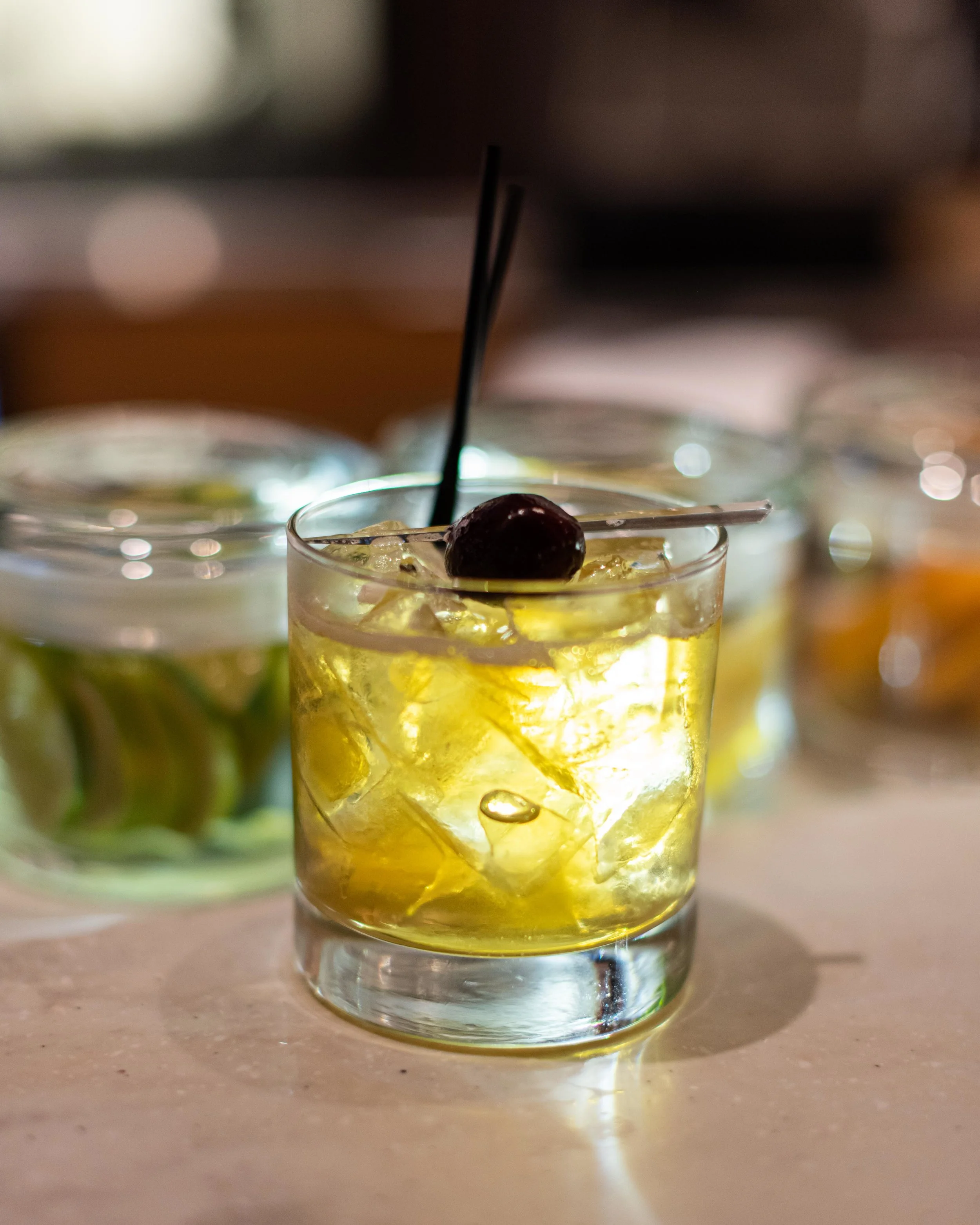 Black Cherry Old Fashioned