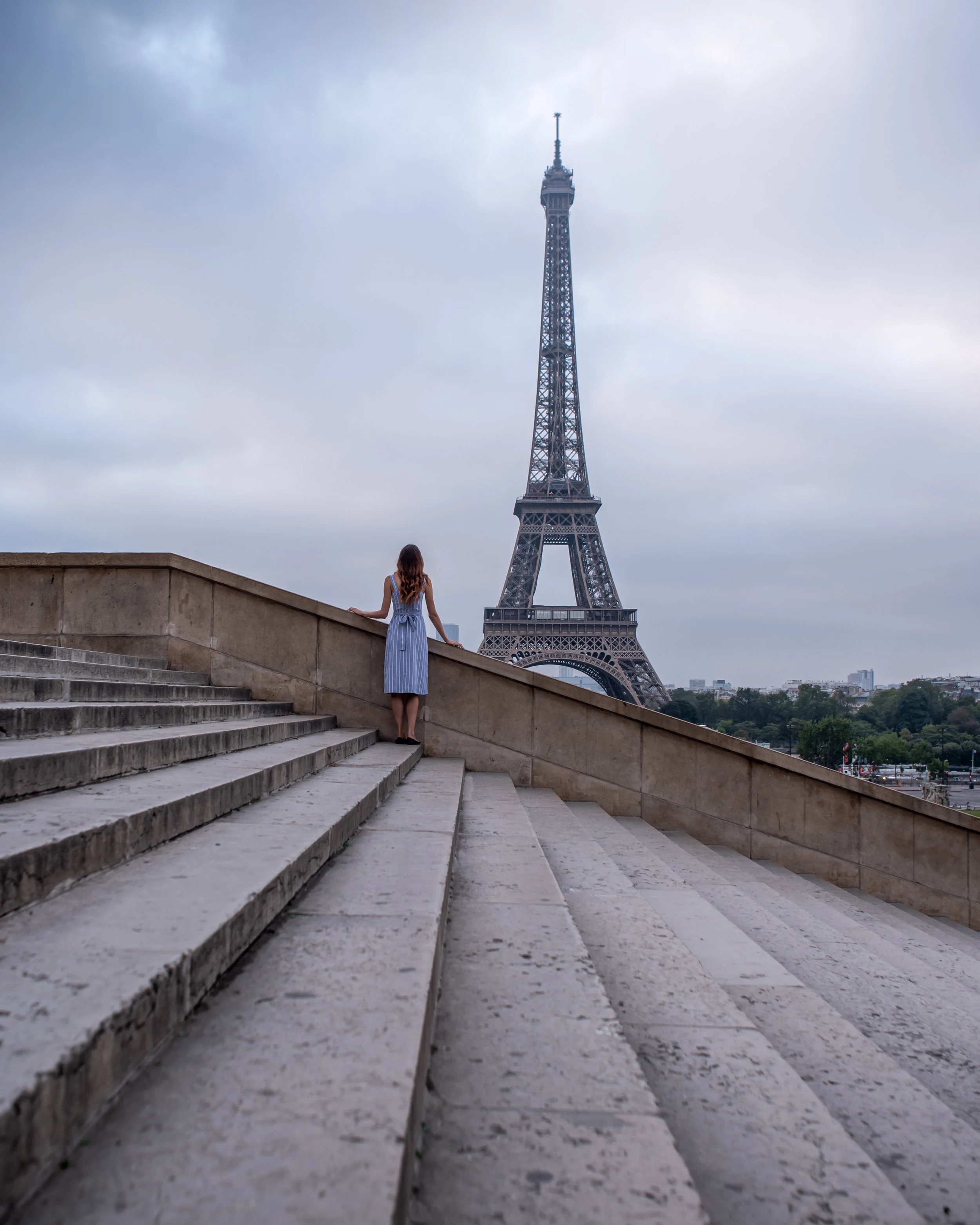 The steps of the Trocadéro - Buy this print here .