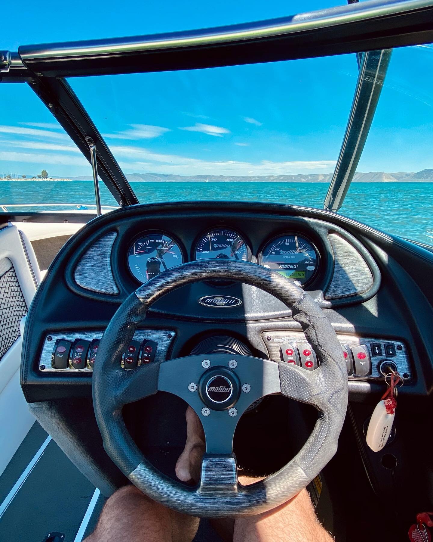 Bear Lake in July #bearlake #utah #malibuboats #waterskiing #radarskis #nature