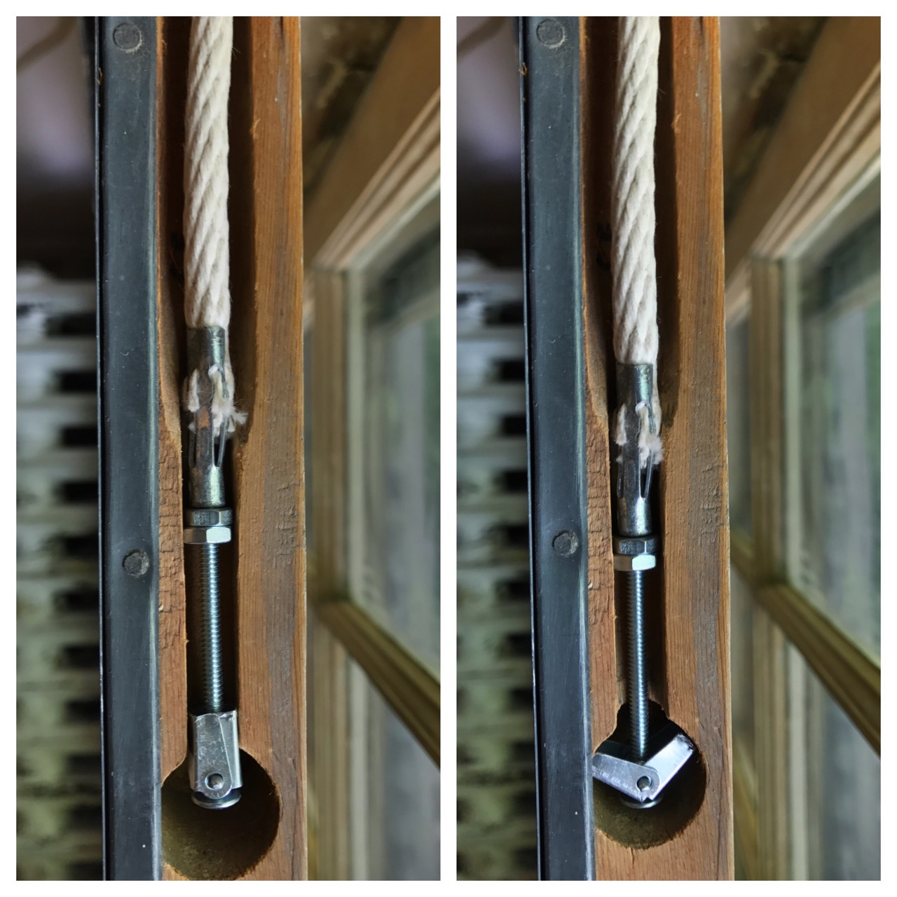 This scheme Didn't work: Insert a Modified Toggle BOlt