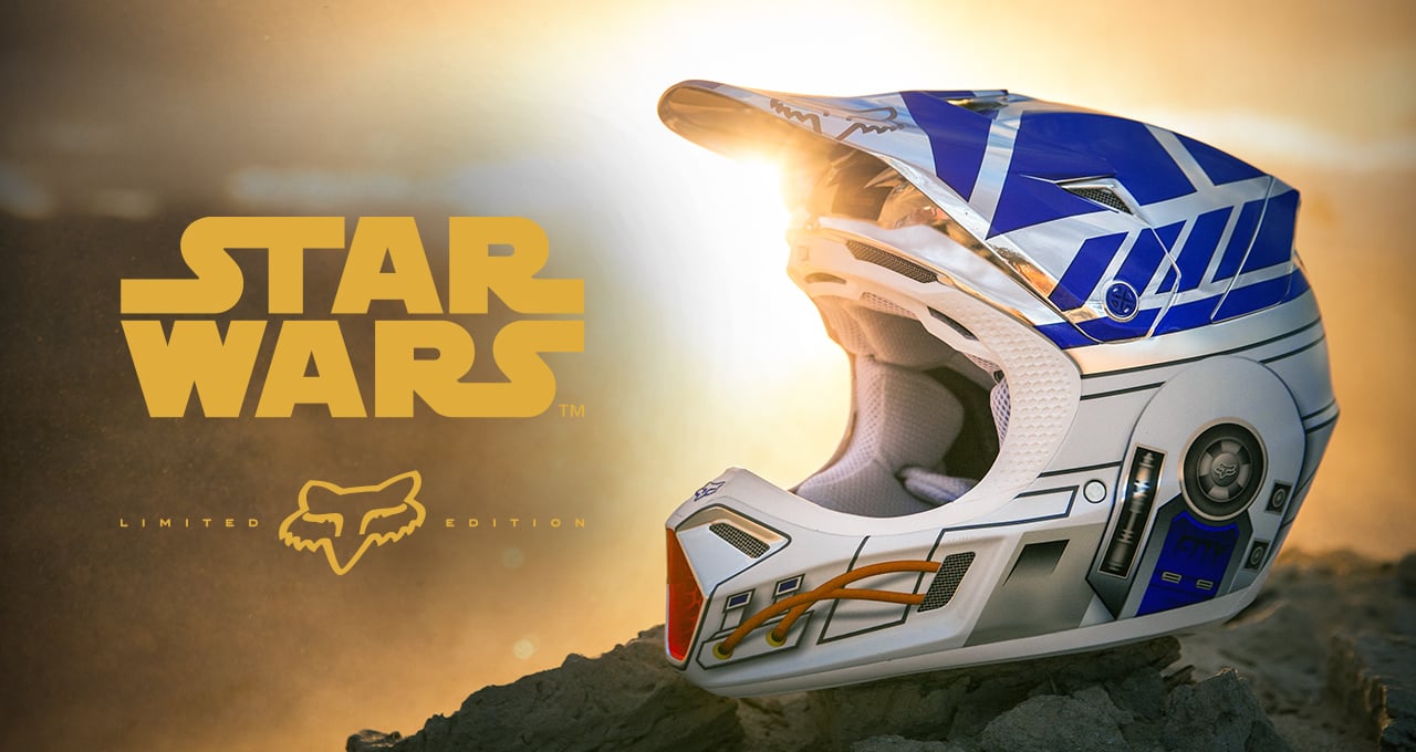 Fox Racing X Star Wars | V3 R2D2 Limited Edition Helmet