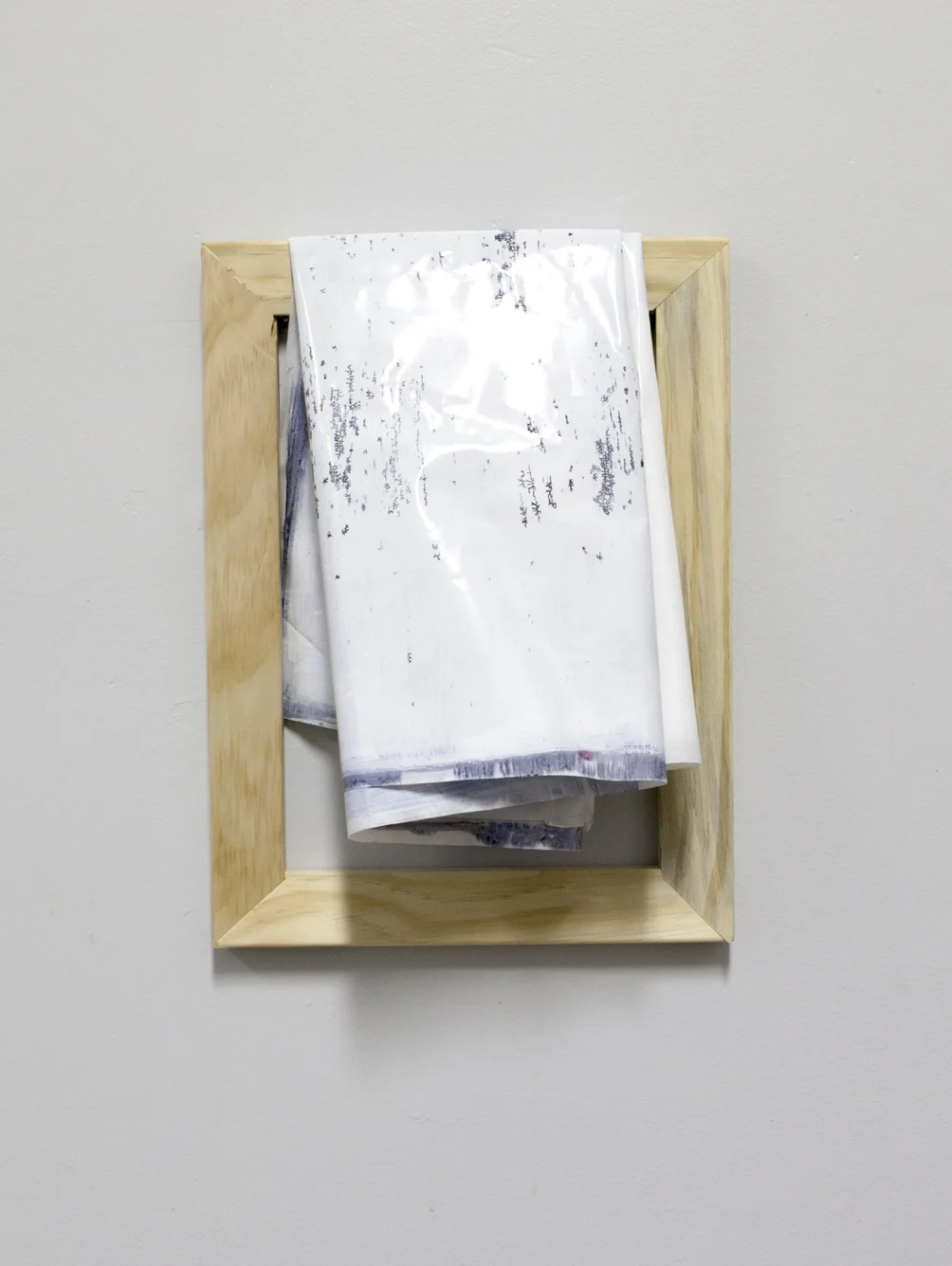   Furniture Painting (Blanket)  2013 acrylic on plastic, stretcher 