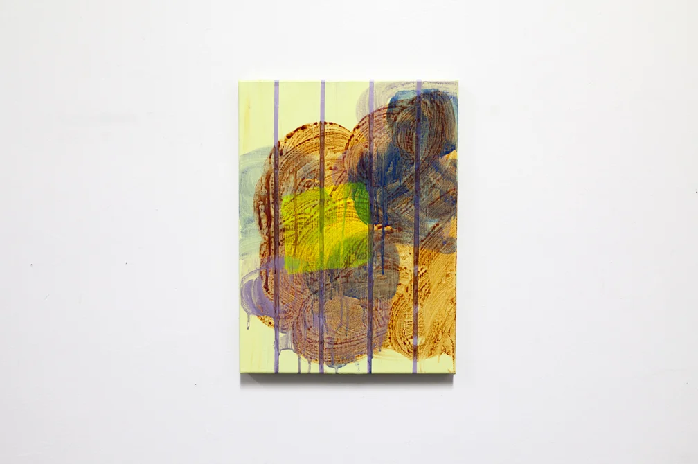   Furniture Painting (Hells 1)  2014 acrylic on linen, maps 