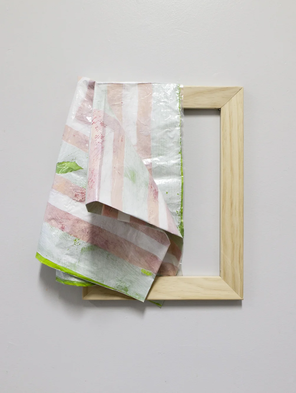   Furniture Painting (Joy's   Blanket)  2013 acrylic on plastic, stretcher 