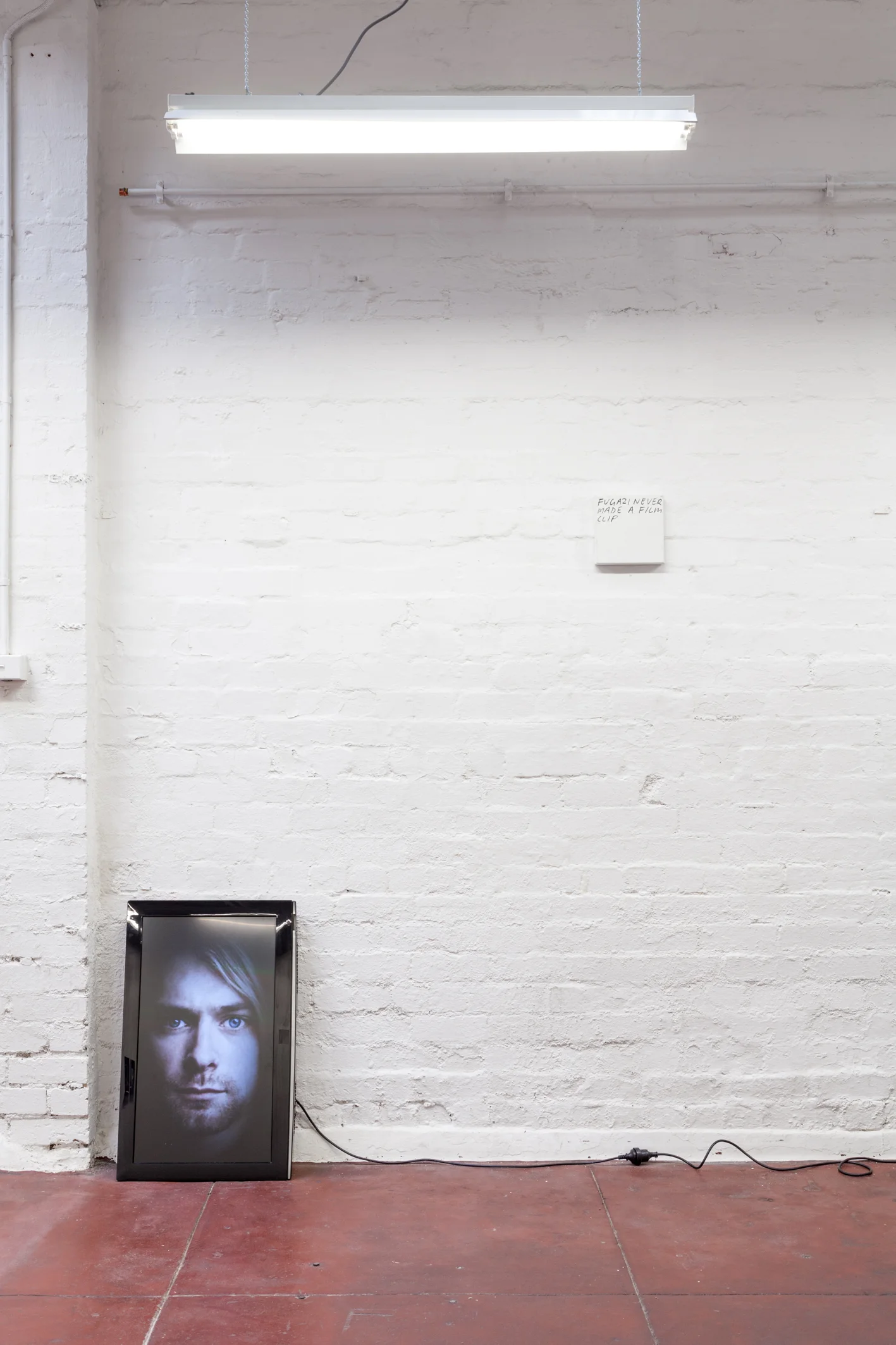 Sue Dodd, Kurt Alone (from 12 Most Wanted) , 2012, single channel video with stereo sound, Courtesy Anna Pappas Gallery Blair Trethowan, Title unknown, c 2001, marker on canvas