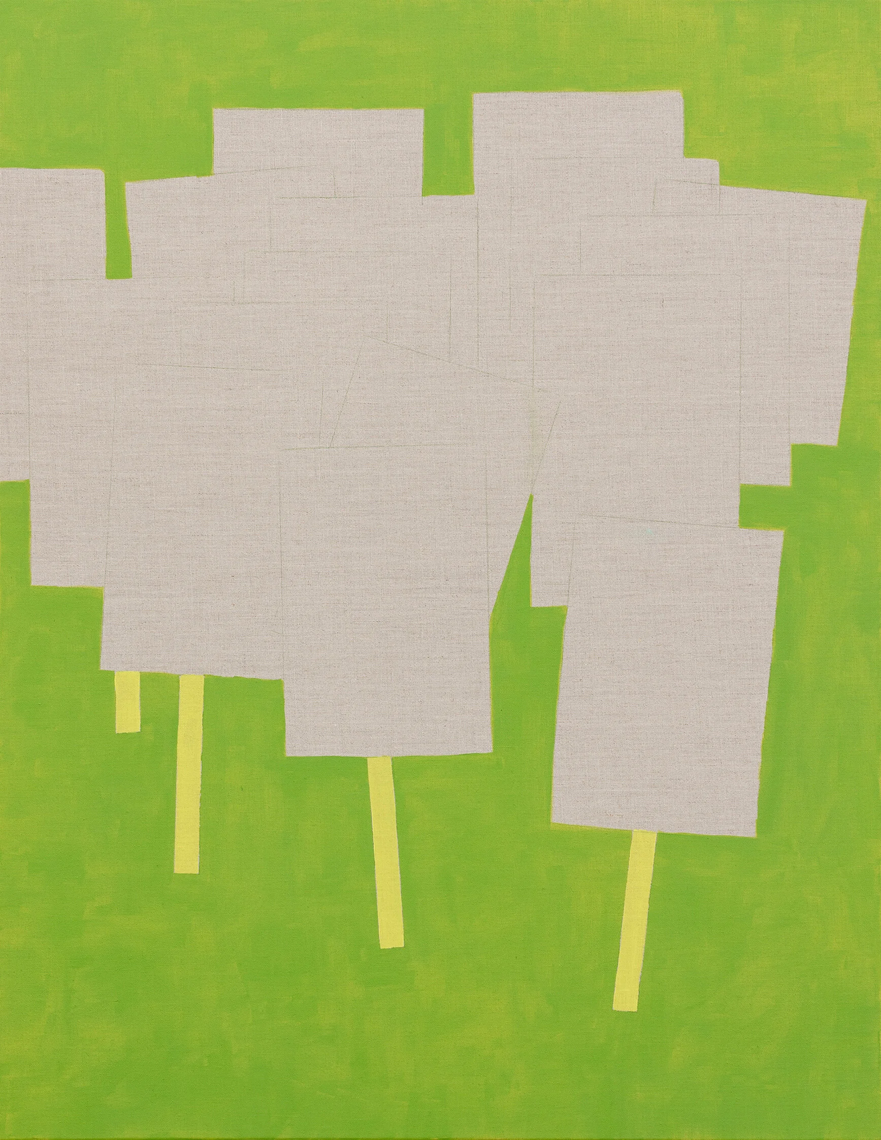 Character Painting (Title Page), 2019 oil on linen