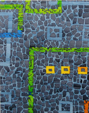   Furniture Painting (London too) , 2010  acrylic on ply 