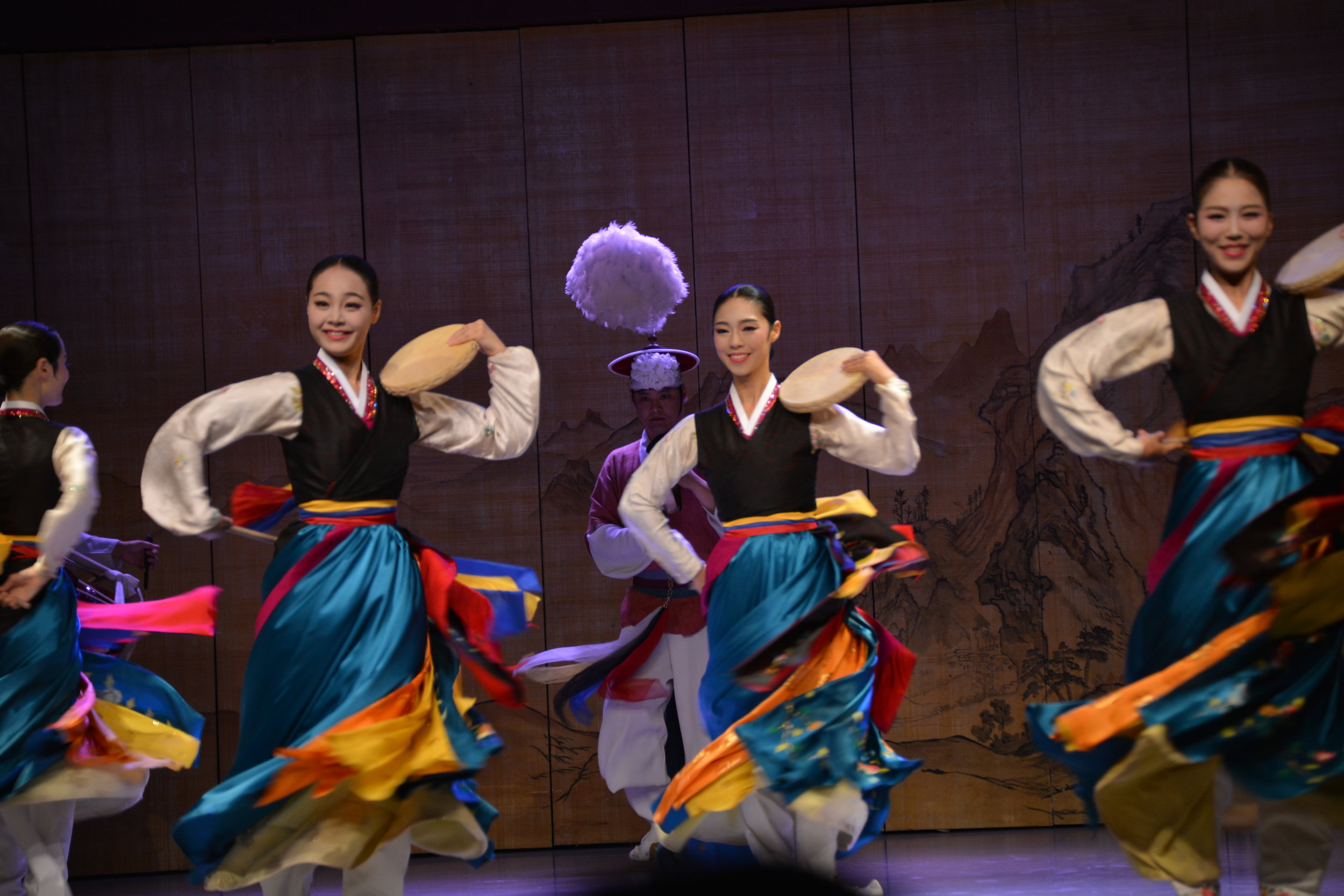 Traditional Korean Dance.