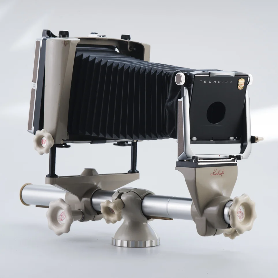 Linhof Kardan Super Color 　大判カメラ　シノゴ　4×5 Linhof Kardan Color 45 S 4X5 camera with 210mm MC Lens + film +