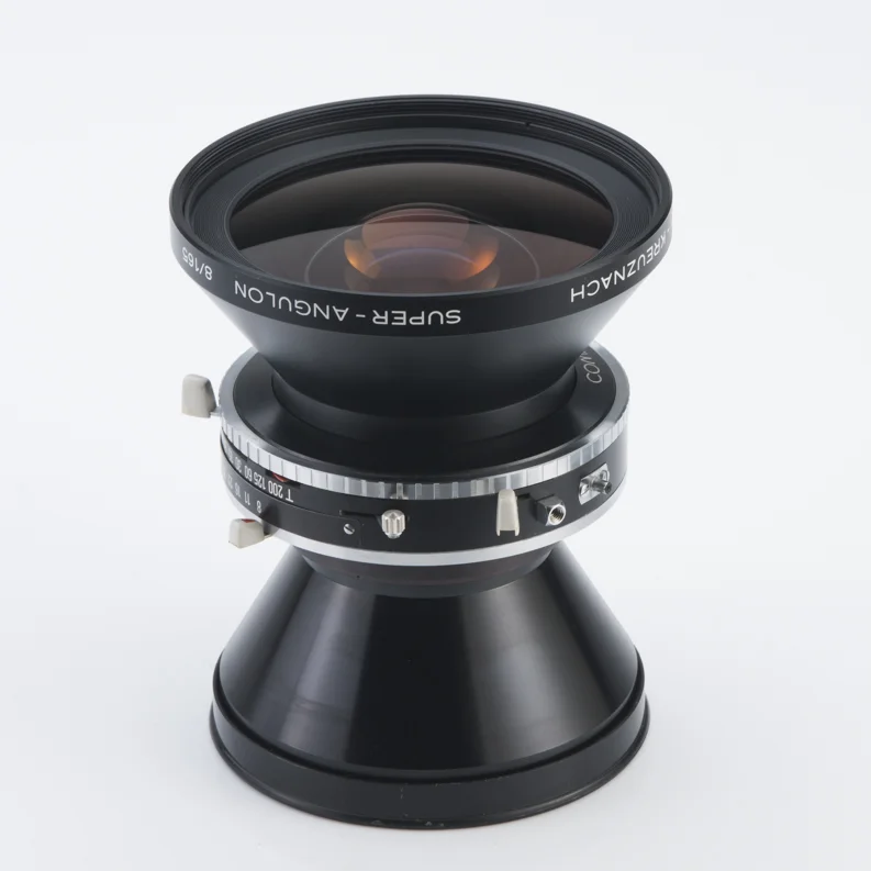 フィルムカメラ Schneider-KREUZNACH SUPER-ANGULON 8/90 Schneider Kreuznach Super-Angulon 90mm f/8 Lens in Synchro