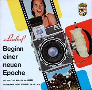 Linhof Beginn einer neuen Epoche German Language 70mm Film Cine Rollex 1960