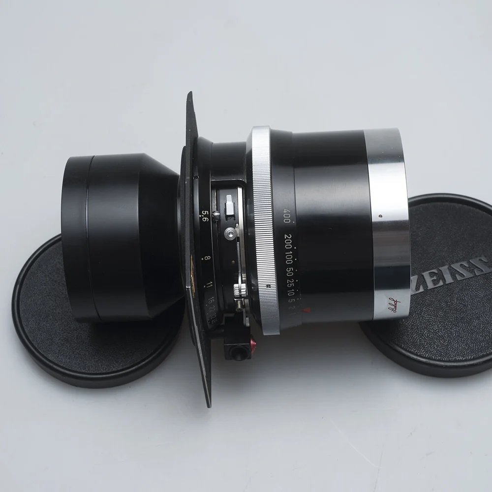 Carl Zeiss Synchro-Compur 3,5/35 Sur Linhof Technika 4x5... + Très