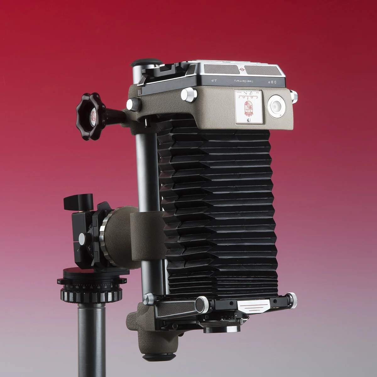 Linhof Color 6x7 6x9 View Camera Zeiss 100mm f:3.5 Tessar Super Rollex Film back new ground glass fresnel Laflex Camera Service CLA Repair Restoration_009.jpg