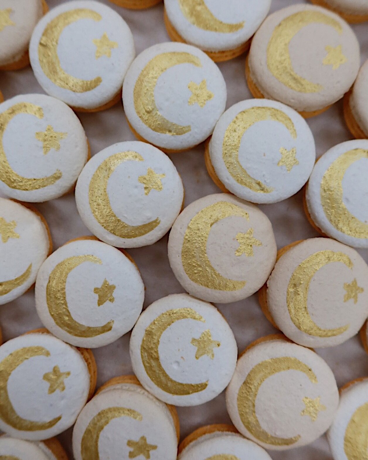 Eid Mubarak to those observing Ramadan this month! We&rsquo;ve made an exclusive hand-painted crescent moon and star macaron in the flavour Honey Almond Orange Blossom to add a touch of sweetness to your upcoming celebrations with family and friends.