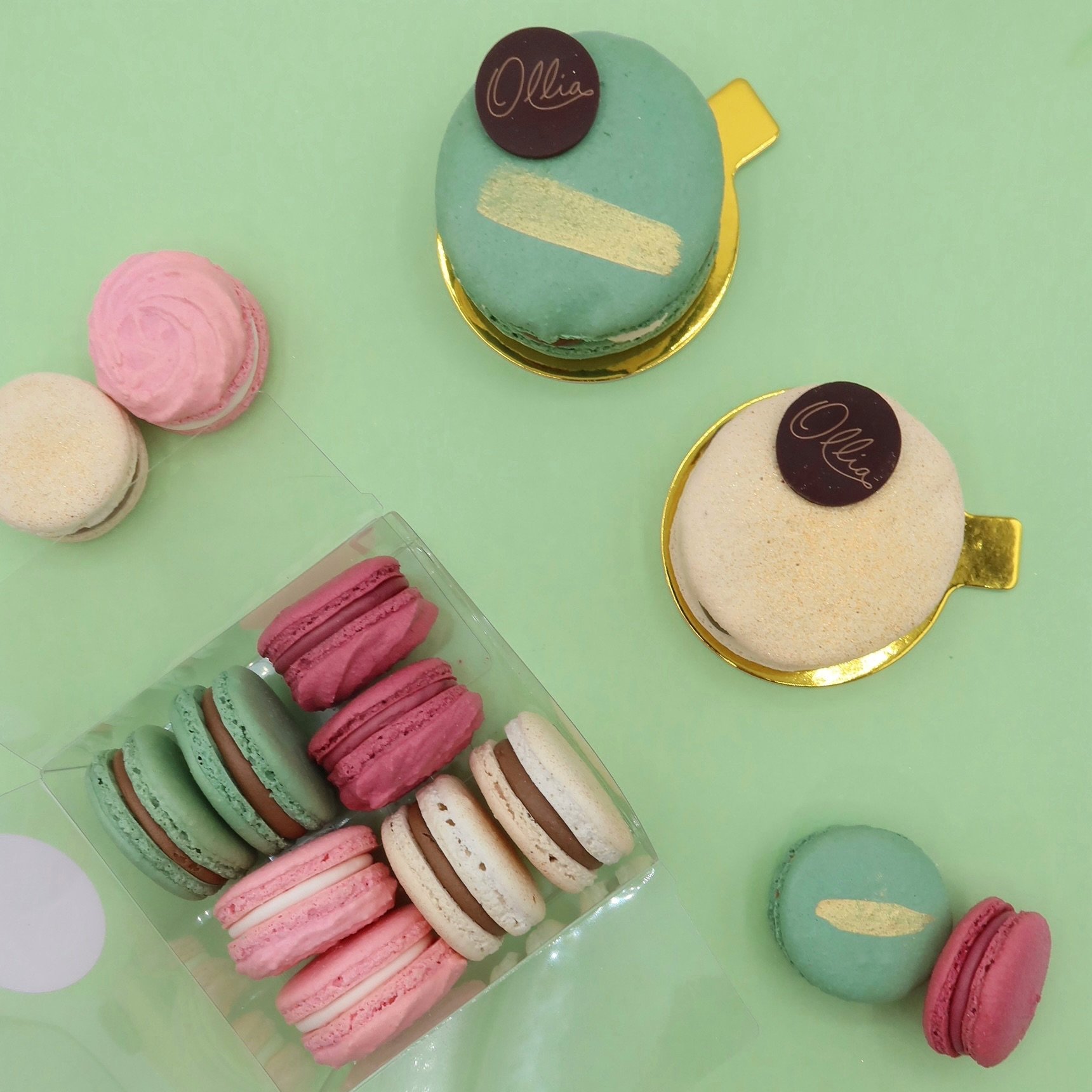 Introducing The Mother&rsquo;s Day Collection of macarons now in bloom at Ollia!

🌺 Berry Hibiscus
☕️ Caramel Latte
🍫 Chocolate Almond Mousse
🍋 Lavender Lemon Madeleine

Find these limited edition flavours in-store and online (link in bio!). Choos