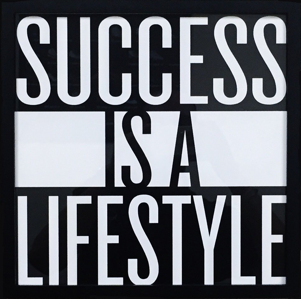 Success Is A Lifestyle Poster