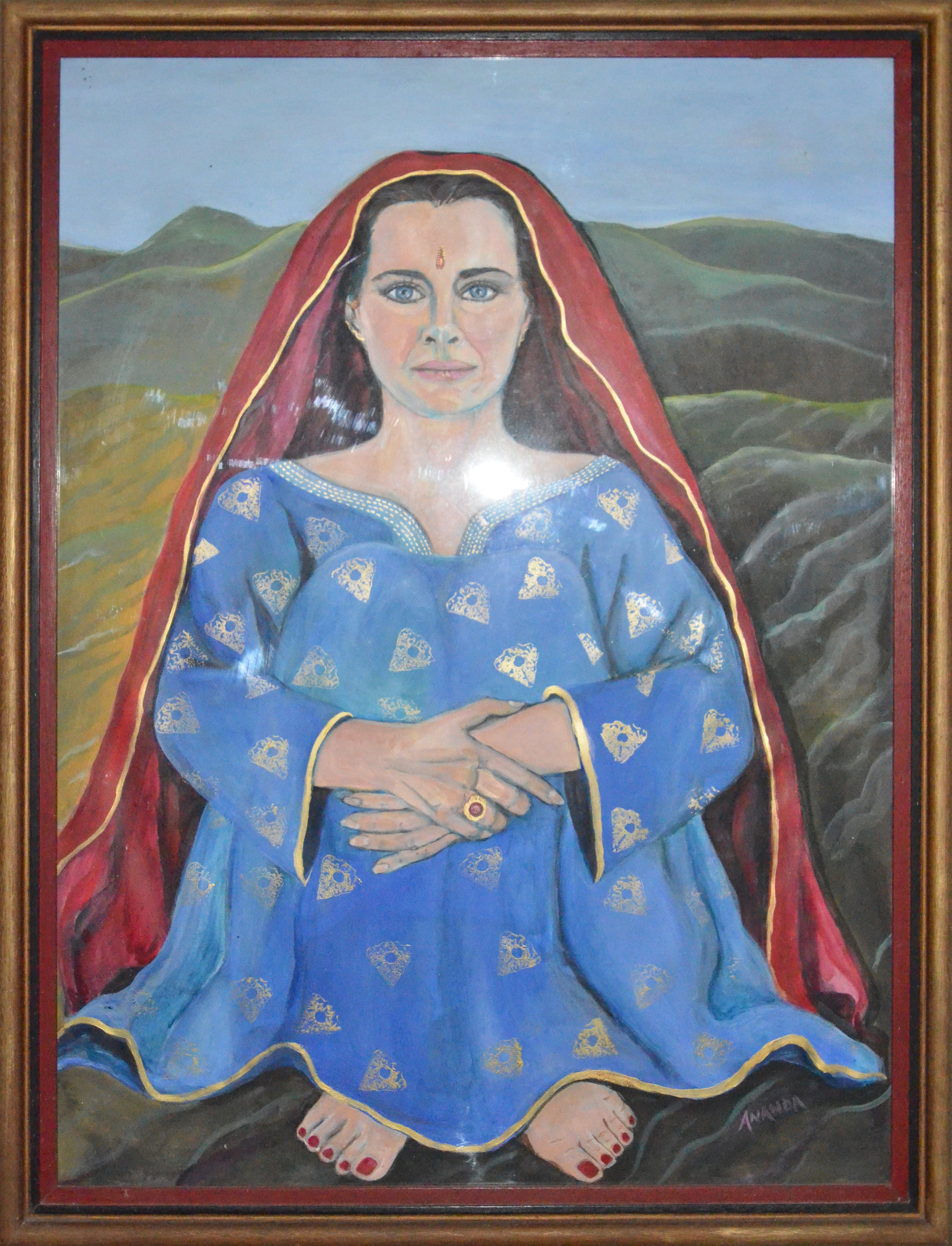"Self Portrait in Jaipur"