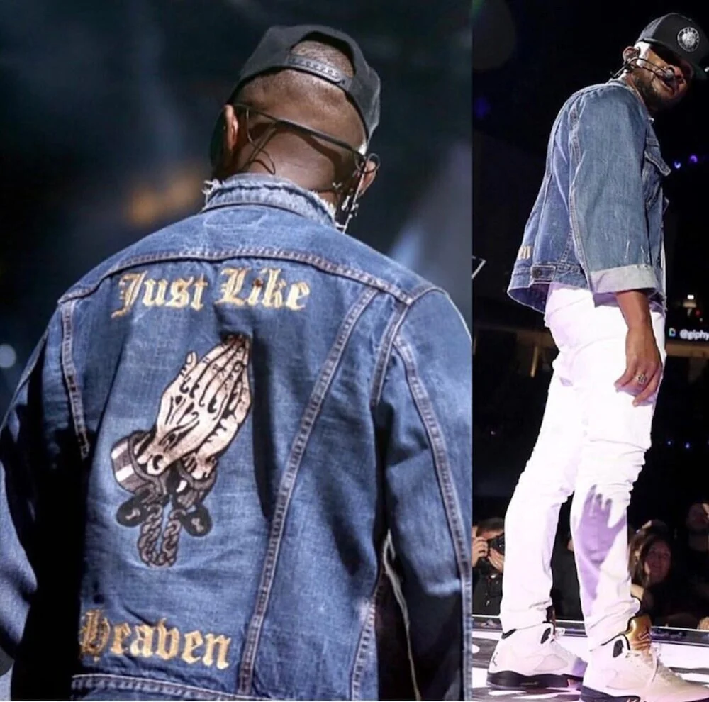 USHER CUSTOM DENIM JACKET