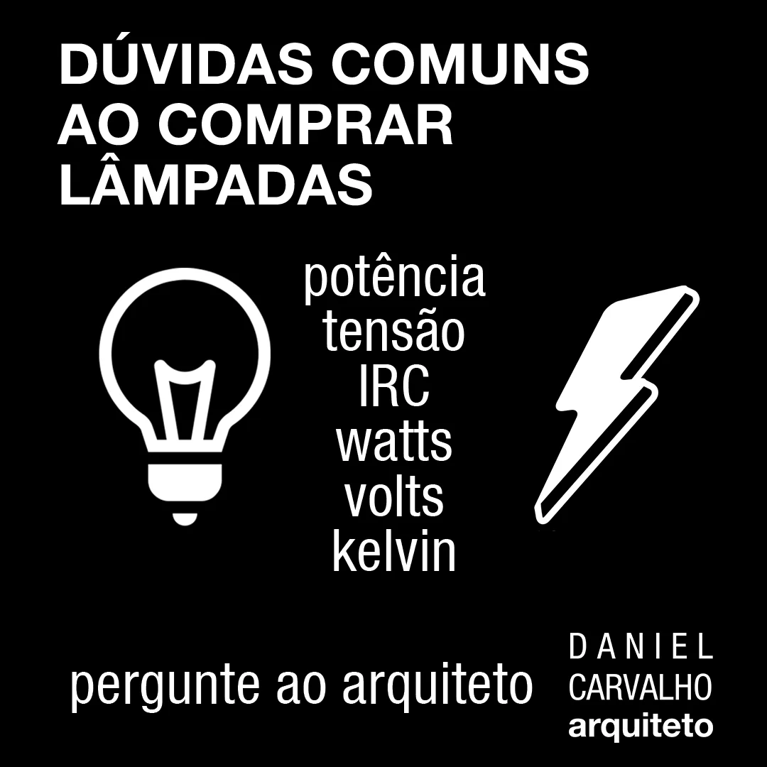 Dúvidas comuns ao escolher lâmpadas