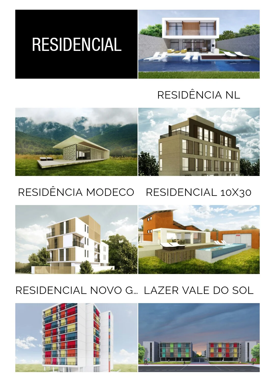 Conheça nossos mais de 40 projetos!