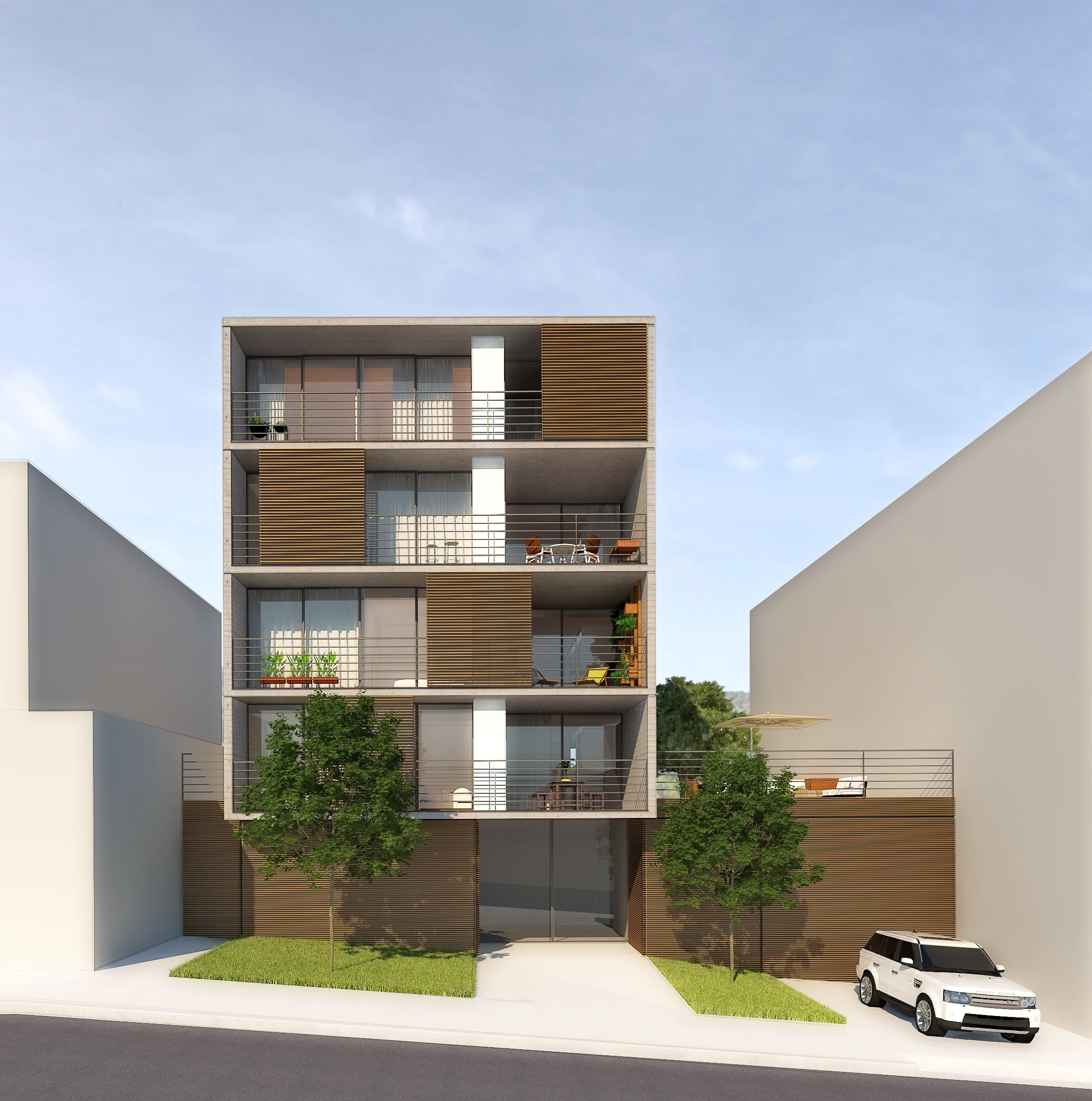 Nossa primeira proposta para o Edifício Tiradentes