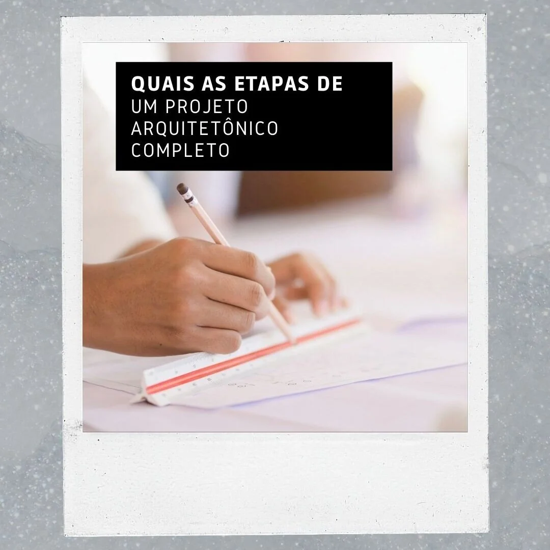 QUAIS AS ETAPAS DE UM PROJETO DE RESIDÊNCIA?