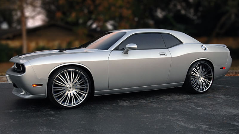 2008 Silver Dodge Challenger SRT8
