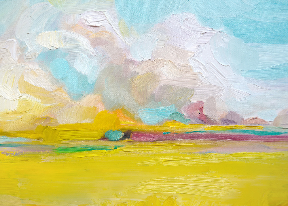 And of course I have to include a print by one of my all-time favorite artists, Emily Jeffords. This painting would add a beautiful pop of color to a little girl's nursery. I bought my first Emily Jeffords painting recently, and it is the best money I've ever spent. I cant wait to hang it in our new home. 