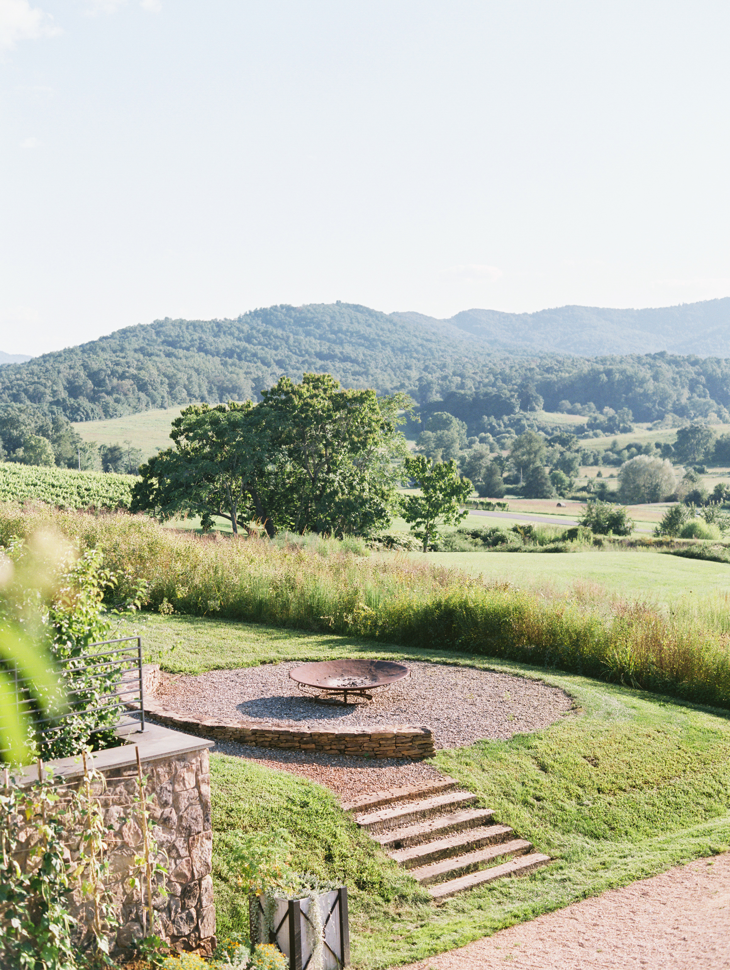 We almost can’t believe how beautiful the scenery at Pippin Hill Farm really is. I mean, is this even real or is it just a prop set from the Secret Garden?