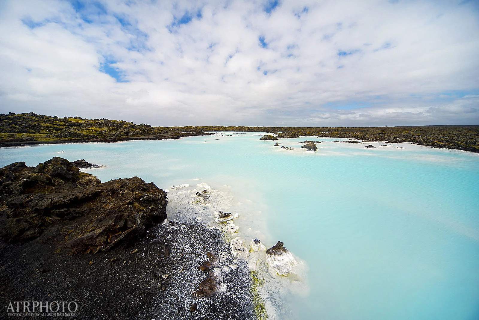 The geothermal waters of the Blue Lagoon