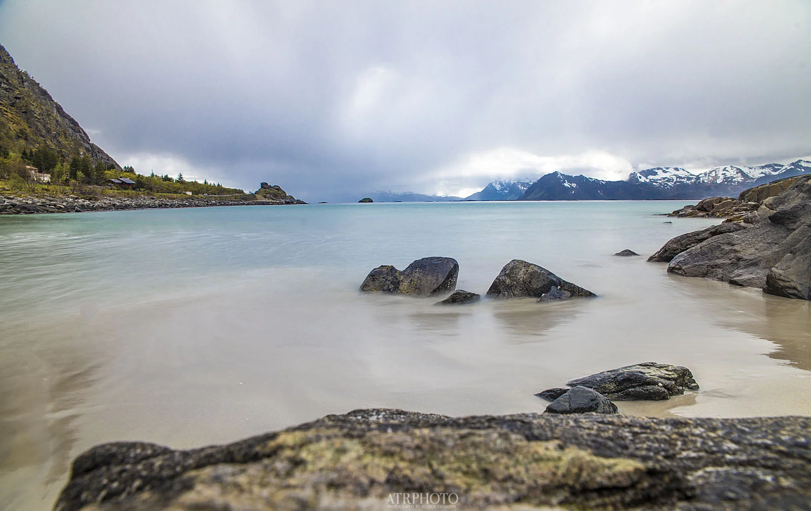 Beach before Henningsvær