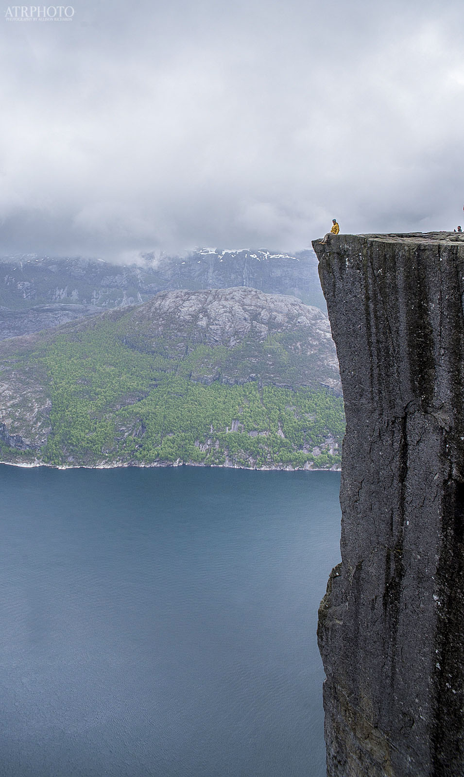 It's hard to convey how far a drop it is.