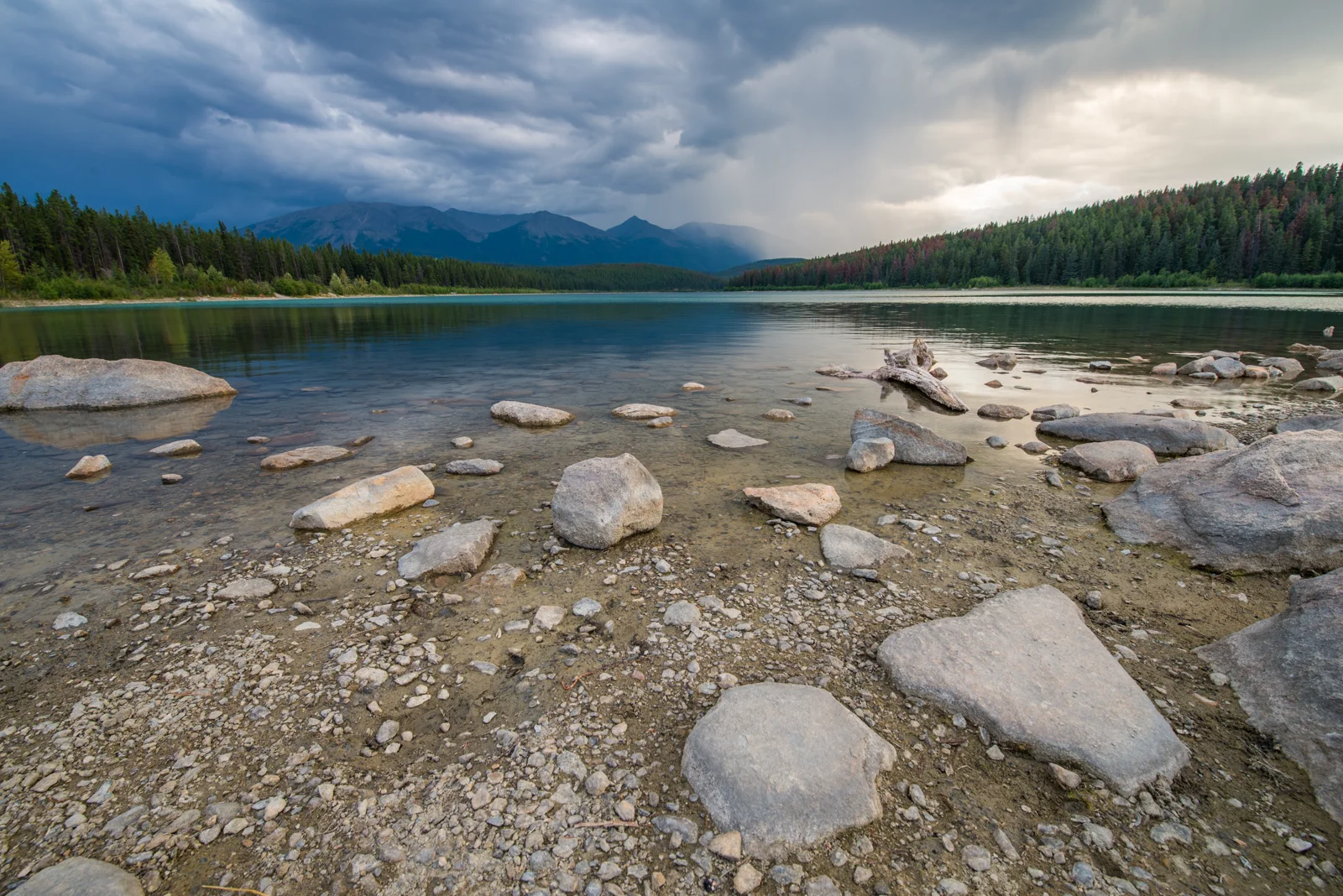 Storm over Patricia Lake