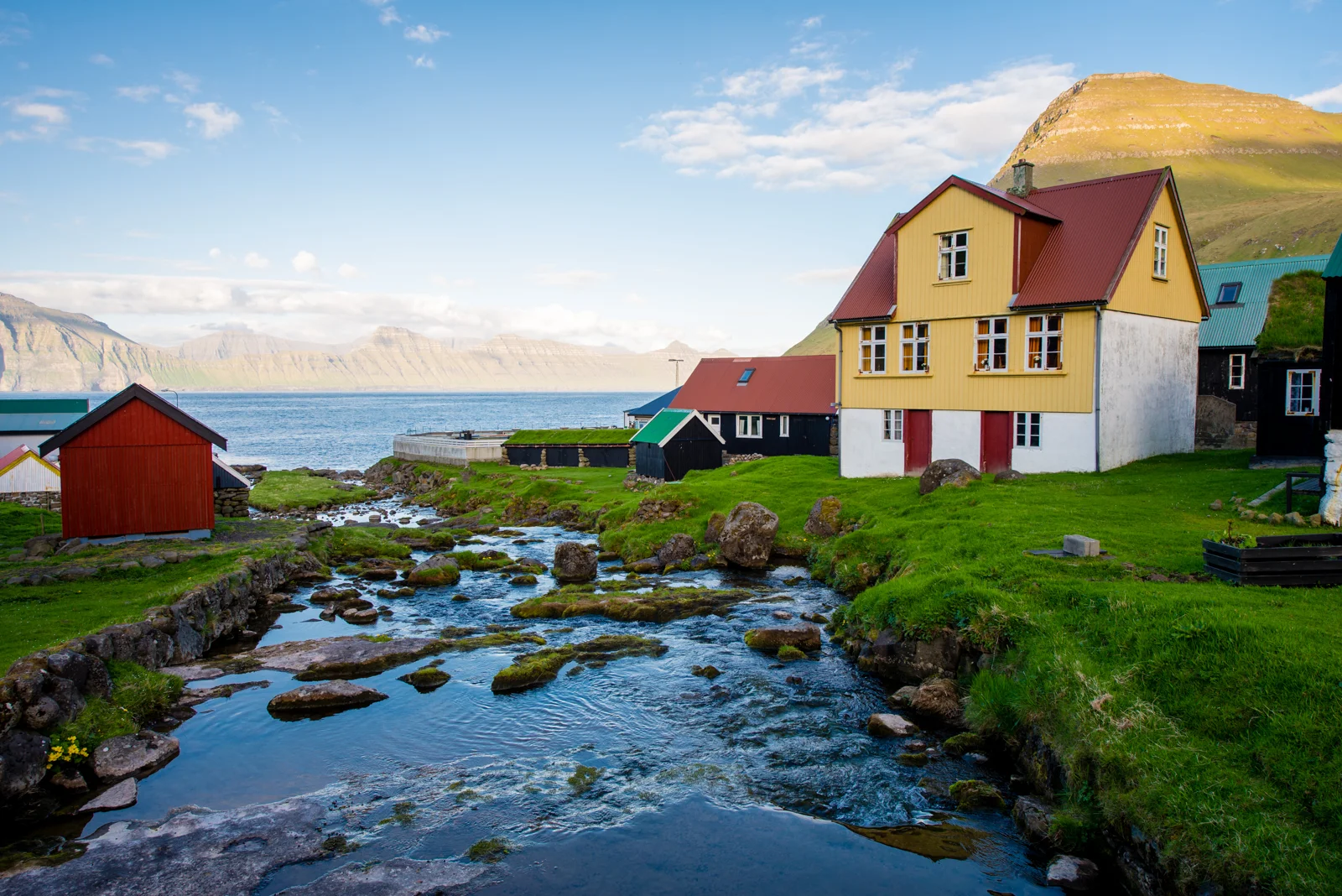 All the towns are this pretty. Gjogv, Faroe Islands.